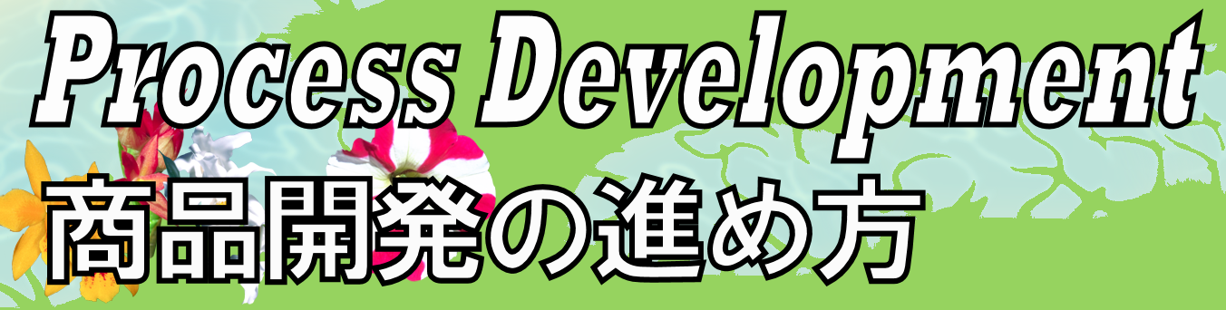 商品開発の進め方